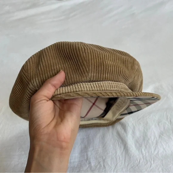 Burberry Corduroy Beret - Picture 2 of 5